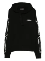 Amiri Bones Oversized Knit Hoodie
