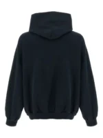 BB Logo Oversized Hoodie – Midnight Black - Image 2