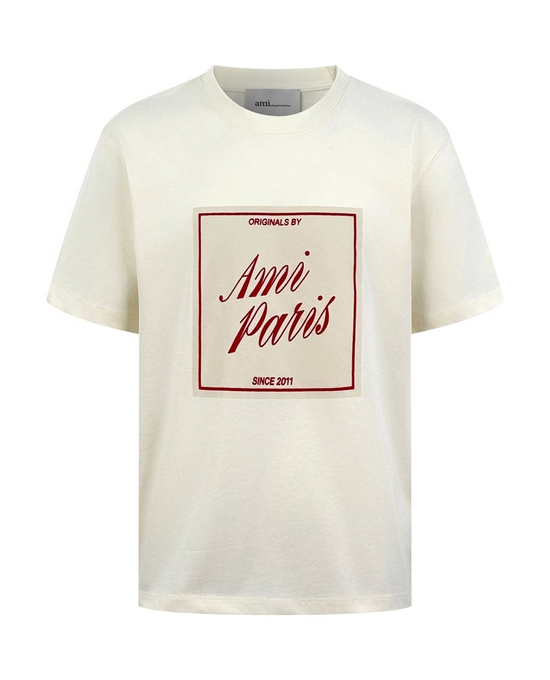 A1 Originals Signature Logo T-Shirt – Ivory - Image 1