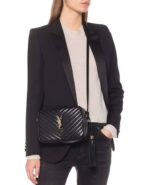 Lou Quilted Camera Bag in Black Leather - Image 2