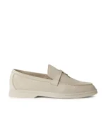 Amalfi Suede Loafers Sandstone Beige