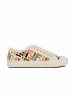 Multicolor FF Canvas Sneakers Artist Edition