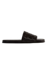 Intrecciato Leather Slides