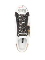 Portofino Royal Crown Crystal Sneakers - Image 4