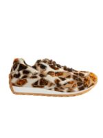 Maison Margiela Leopard Pony Hair Luxury Sneakers