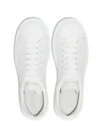 McQueen Oversized White Leather Sneakers - Image 2