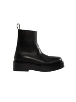 Platform Chelsea Boots Noir Élevé