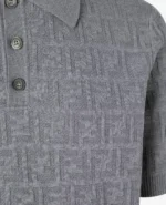 FF Signature Knit Polo Shirt - Image 6
