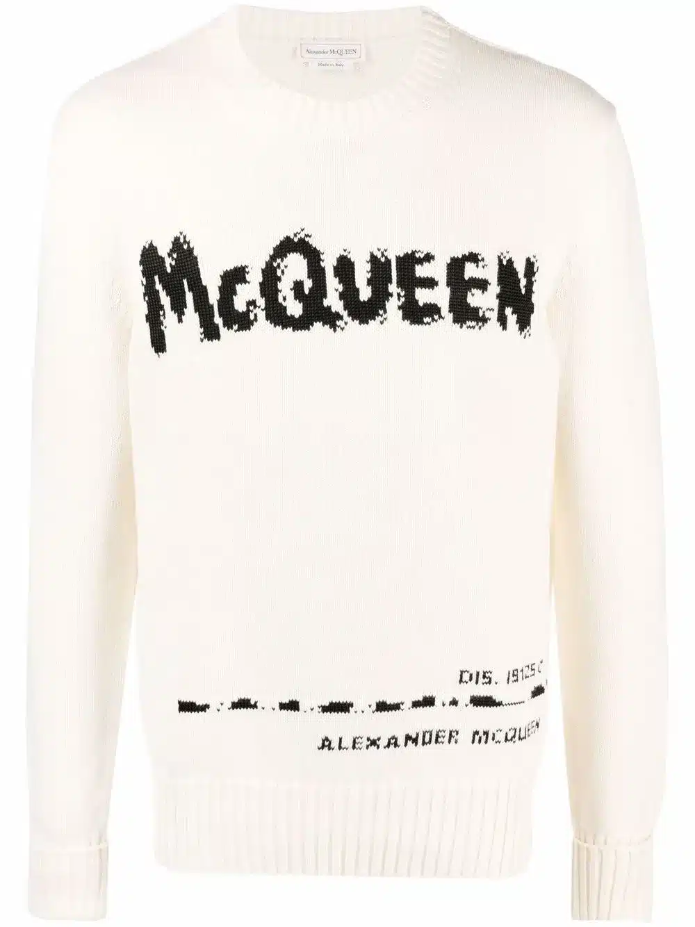 16725330_33033056_1000 Distressed Logo Wool Sweater - Image 1