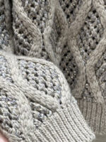 Brunello Cucinelli Openwork Cable Knit Zip Cardigan - Image 3