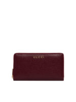 Leather Zip Around Wallet