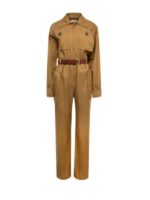 Saint Laurent Belted Utility Jumpsuit