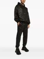 DG Monogram Silk-Effect Hoodie - Image 4