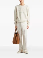 Milano Crest Cashmere Blend Sweater - Image 5