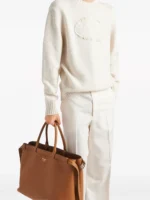 Milano Crest Cashmere Blend Sweater - Image 3
