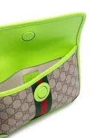 Ophidia GG Supreme Neon Messenger Bag - Image 5