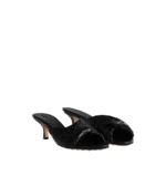 Bottega Veneta Intrecciato Leather Mule Sandals - Image 2