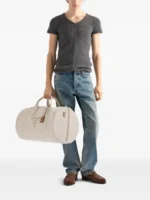 Suede Milano Weekender Bag - Image 3
