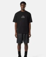 Compass Back Graphic Cotton T-Shirt - Image 4