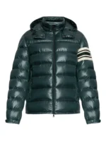 Grenoble Striped Sleeve Down Jacket
