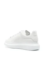 McQueen Oversized White Leather Sneakers - Image 4