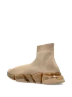 Speed 2.0 Sock Sneakers in Sand Beige - Image 3