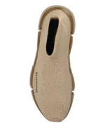 Speed 2.0 Sock Sneakers in Sand Beige - Image 4