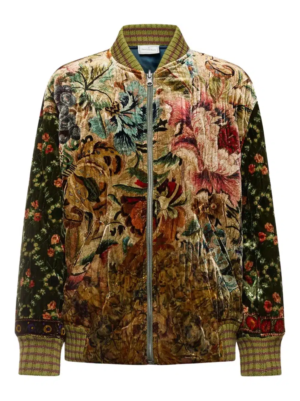 31810471_61657575_1000 Velvet Botanical Bomber Jacket - Image 1
