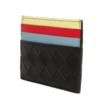 Intrecciato Stripe Card Holder - Image 2