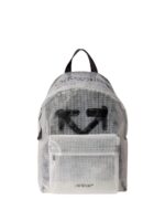 Transparent Arrow Mesh Backpack