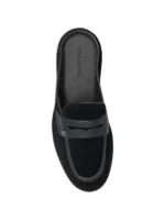 Suede Mule Loafers - Image 2