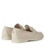 Amalfi Suede Loafers Sandstone Beige - Image 3
