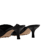 Bottega Veneta Intrecciato Leather Mule Sandals - Image 3