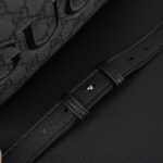 Jumbo GG Leather Messenger Bag - Image 11