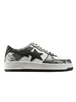 BAPE STA Python Leather Sneakers