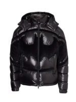 Grenoble High-Shine Hooded Down Jacket