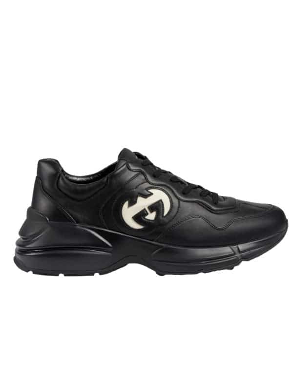67_ebbc8b1c-b8b6-4f8c-a4b3-9dbe99471319 Rhyton Interlocking G Leather Sneakers - Image 1