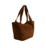 Suede Shopping Tote - Image 2