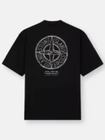 Compass Back Graphic Cotton T-Shirt