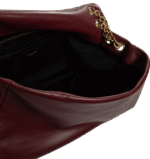 Niki Medium Shoulder Bag – Burgundy Leather - Image 3