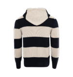 Loro Piana Cashmere Hooded Striped Sweater - Image 2