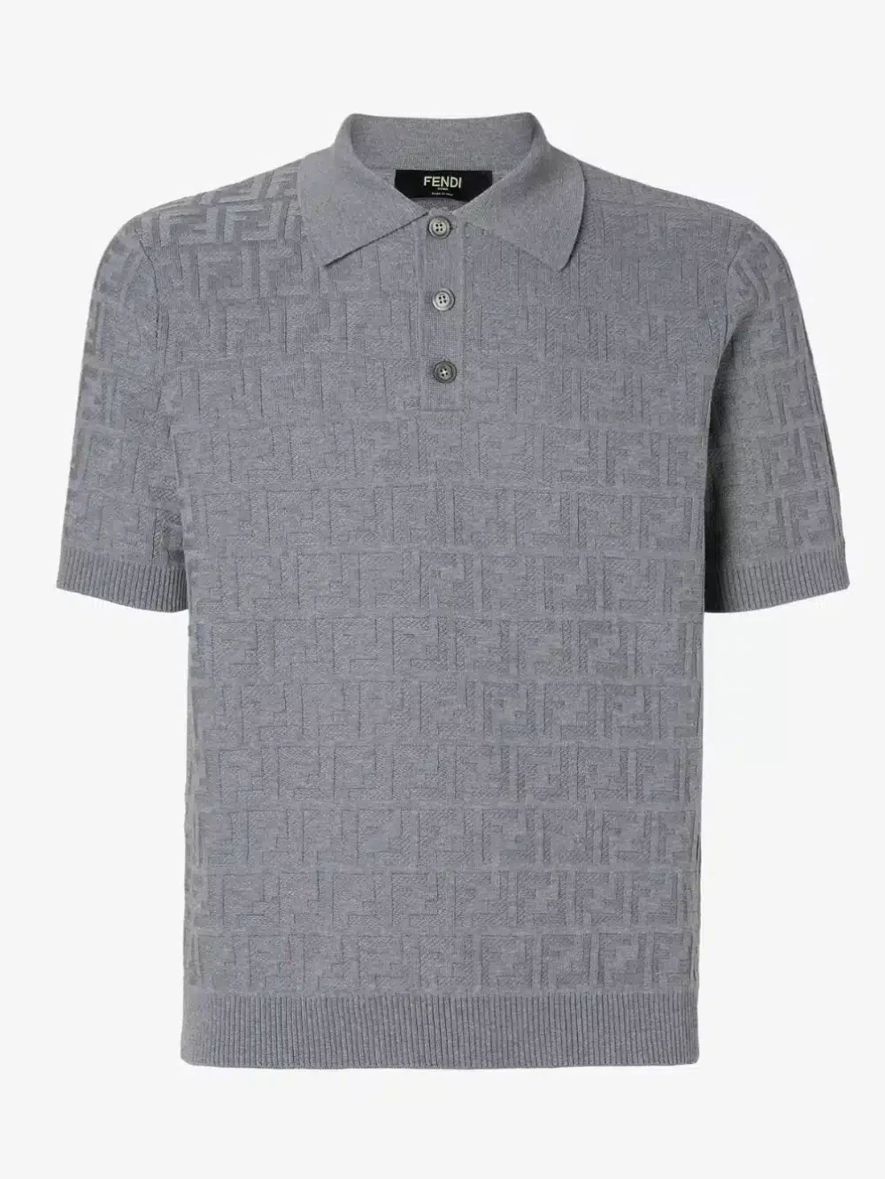 9 FF Signature Knit Polo Shirt - Image 1