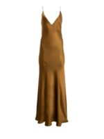 Saint Laurent Silk Satin Slip Maxi Dress