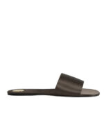 Minimalist Italian Leather Slide Sandals