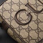 Jumbo GG Leather Messenger Bag - Image 14