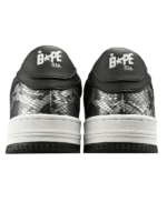 BAPE STA Python Leather Sneakers - Image 6