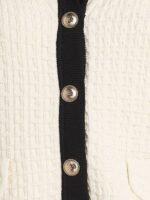 Christian Dior Cropped Tweed Cardigan - Image 3