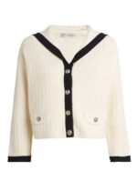Christian Dior Cropped Tweed Cardigan