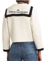 Christian Dior Cropped Tweed Cardigan - Image 2