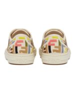 Multicolor FF Canvas Sneakers Artist Edition - Image 5